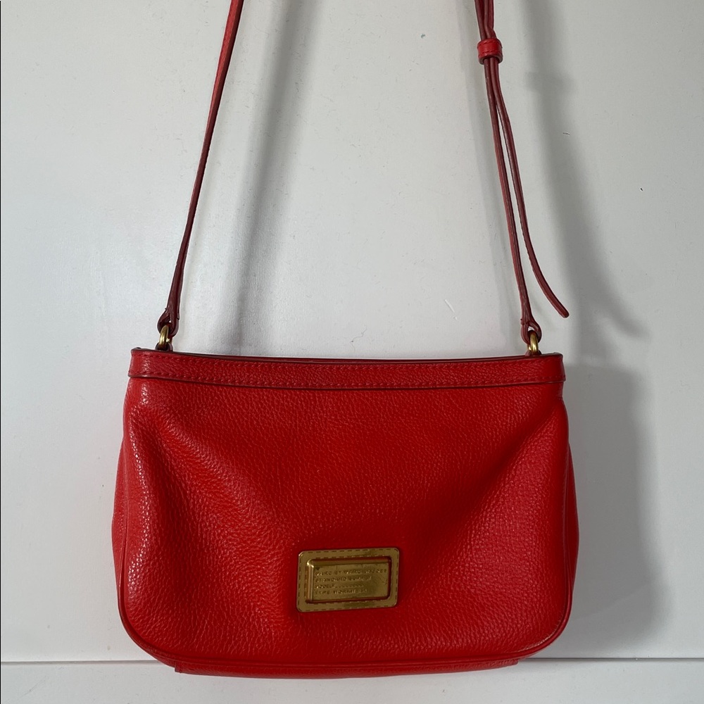 Marc by Marc Jacobs orange red crossbody bag - Picture 6 of 7